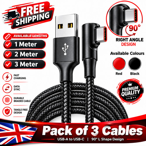 Cavo usb c 90 - usb-a, usb-c